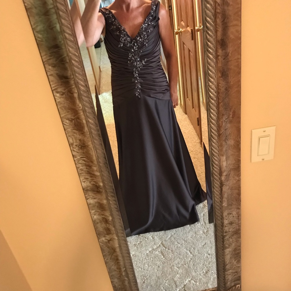 Floor length formal dress